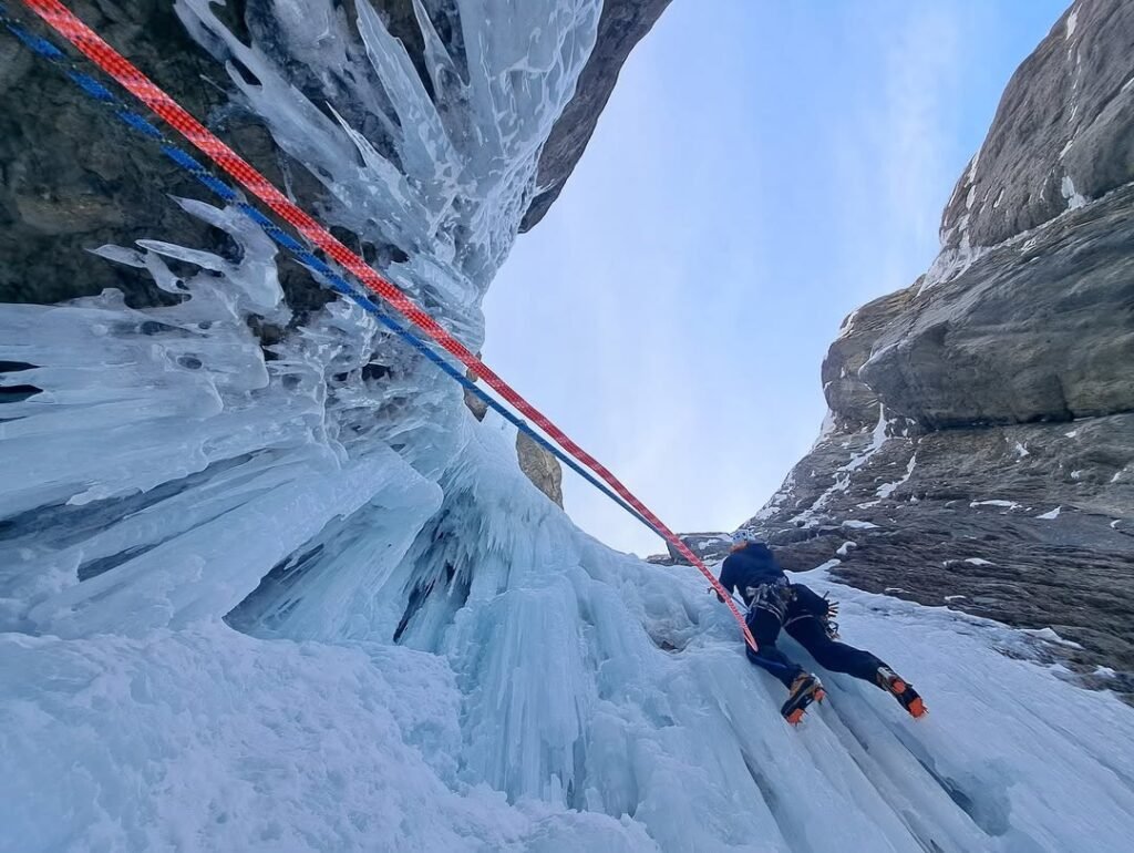 El navarro Alberto Urtasun en el Himalaya indio.